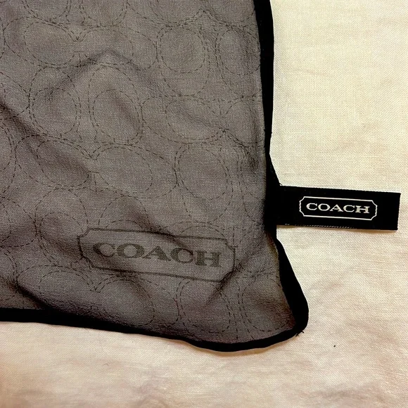 Coach Signature C Silk Scarf - Picture 2 of 9